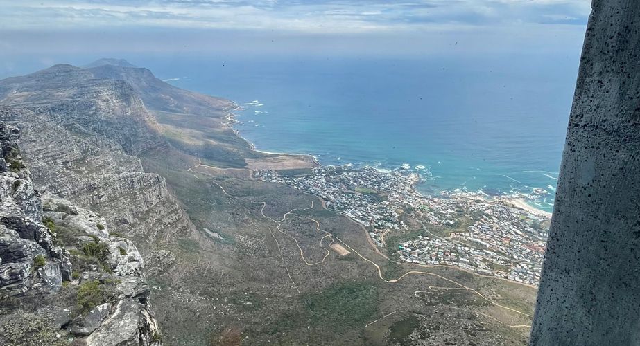 Mooi uitzicht Tafelberg